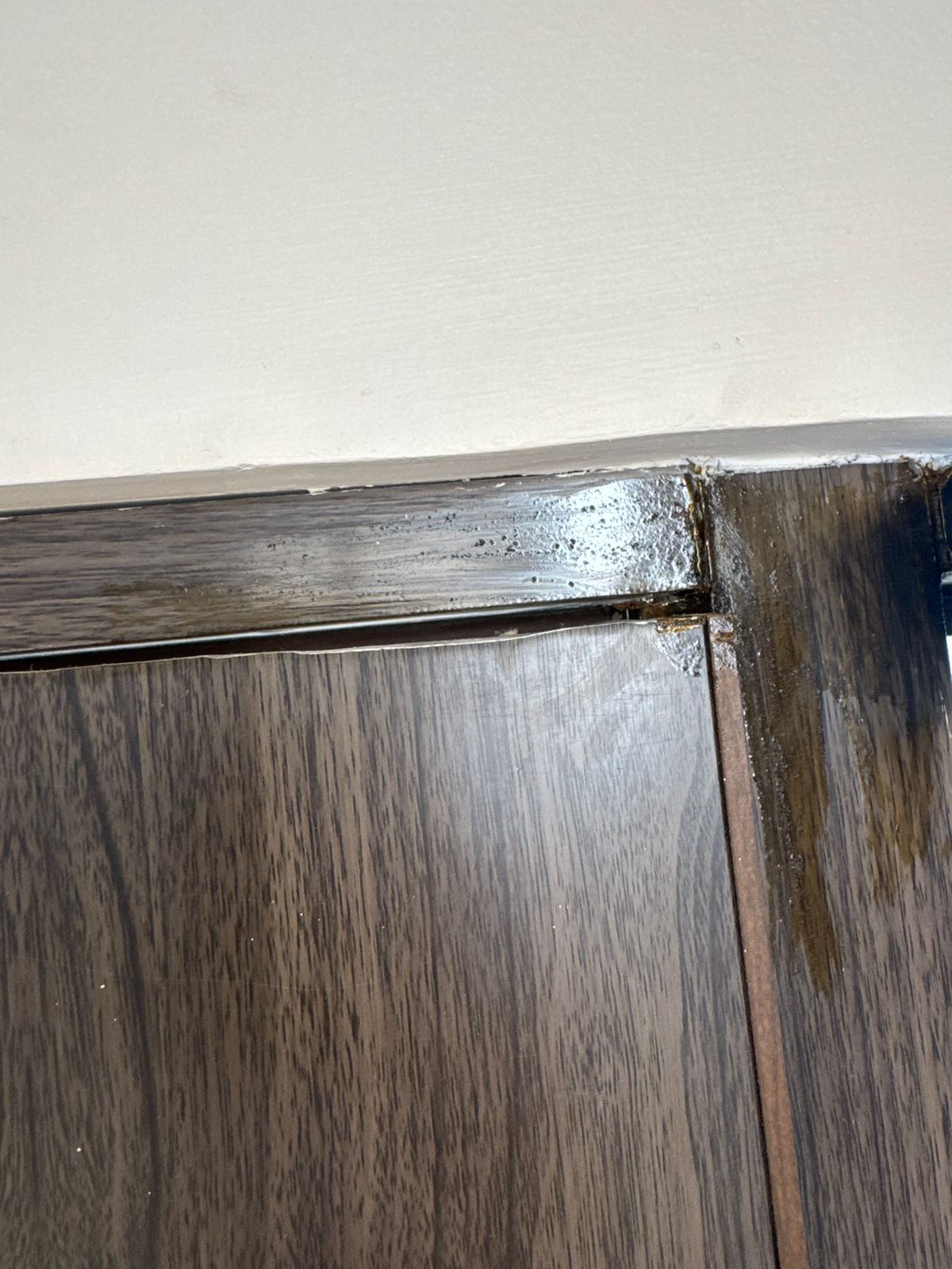 Poorly made door frames