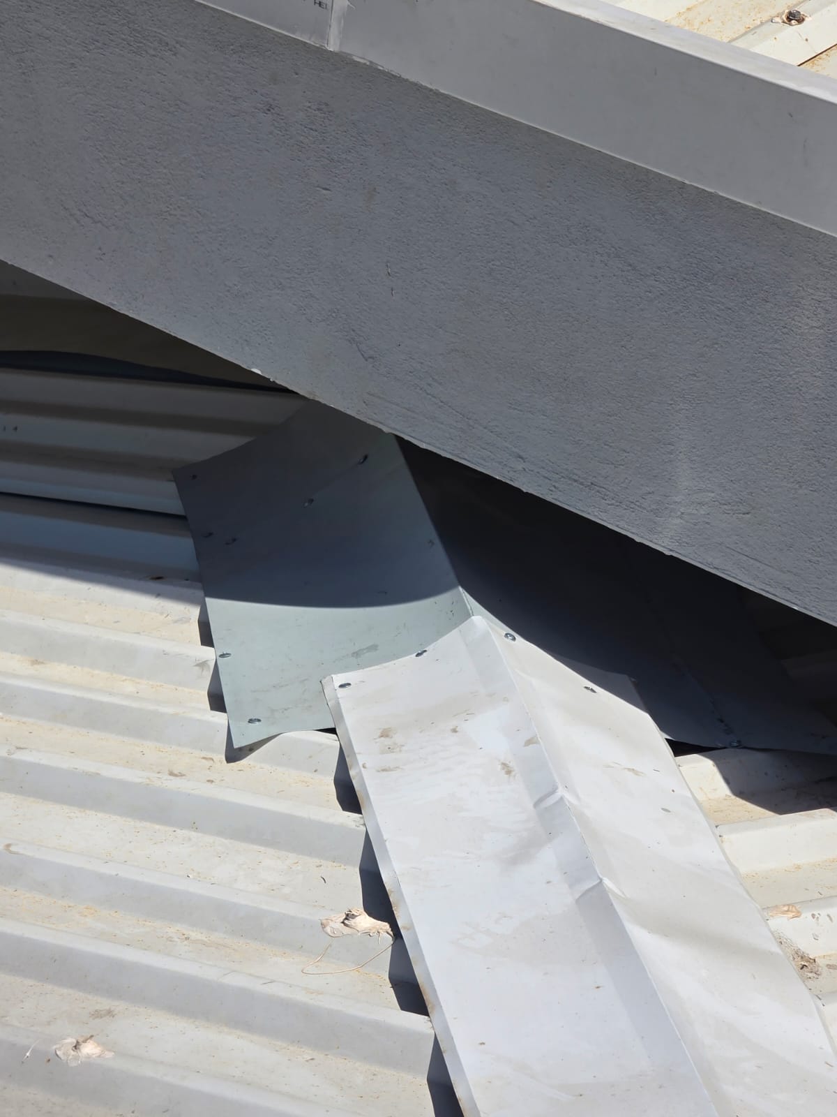 Poorly made roof
